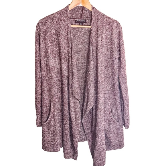 Barefoot Dreams Sweaters - Barefoot Dreams CozyChic Island Wrap Cardigan in Rose